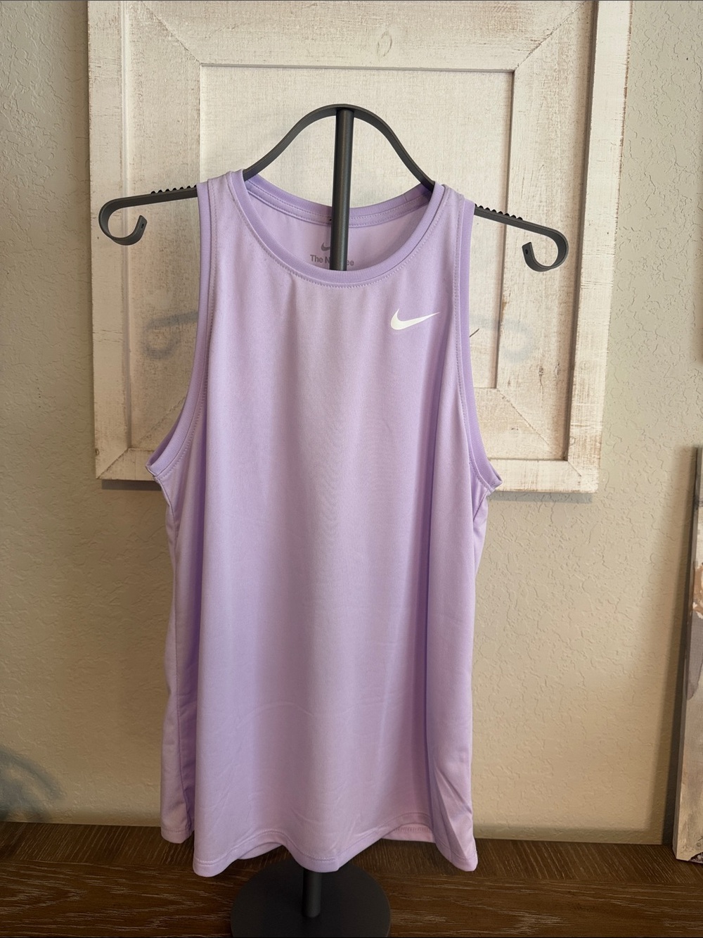 Nike Women’s Light Lavender Athletic Tank Top